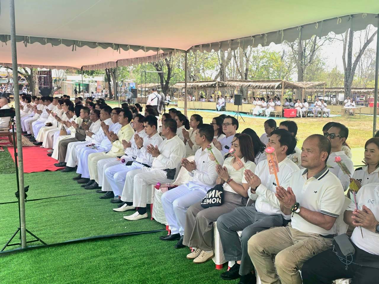 title - วันที่ 24 กุมภาพันธ์ 2569 นายวิทูล ประดิษฐบุญ พร้อมด้วย เจ้าหน้าที่ ส.ป.ก.ปราจีนบุรี เข้าร่วมพิธีบวงสรวงงานเทศกาลมาฆปูรมีศรีปราจีน ครั้งที่ 40